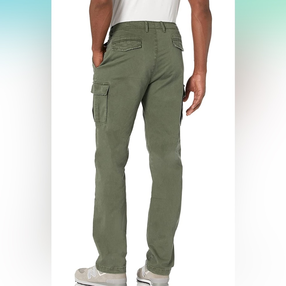 NWT Goodthreads Straight-Fit Vintage Comfort Stretch Cargo Pant - Picture 2 of 6